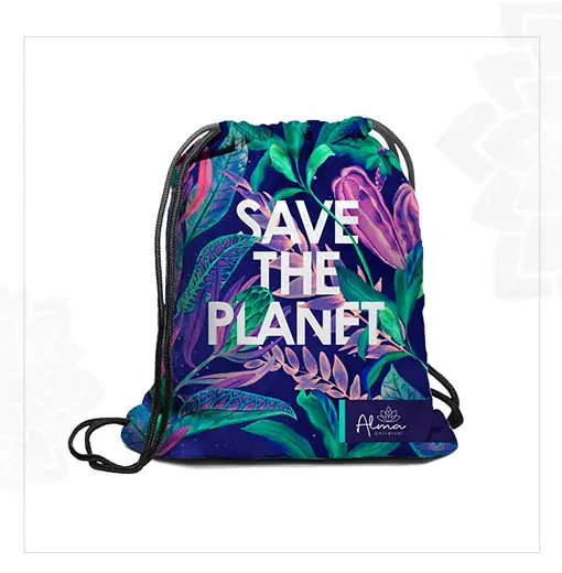 SAVE THE PLANET BACK PACK