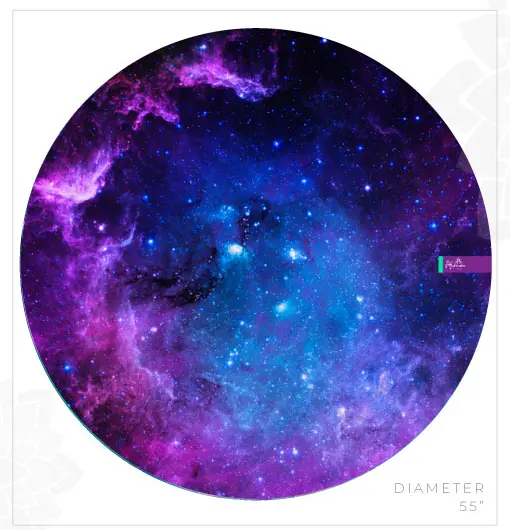 ROUND MAT GALAXY 