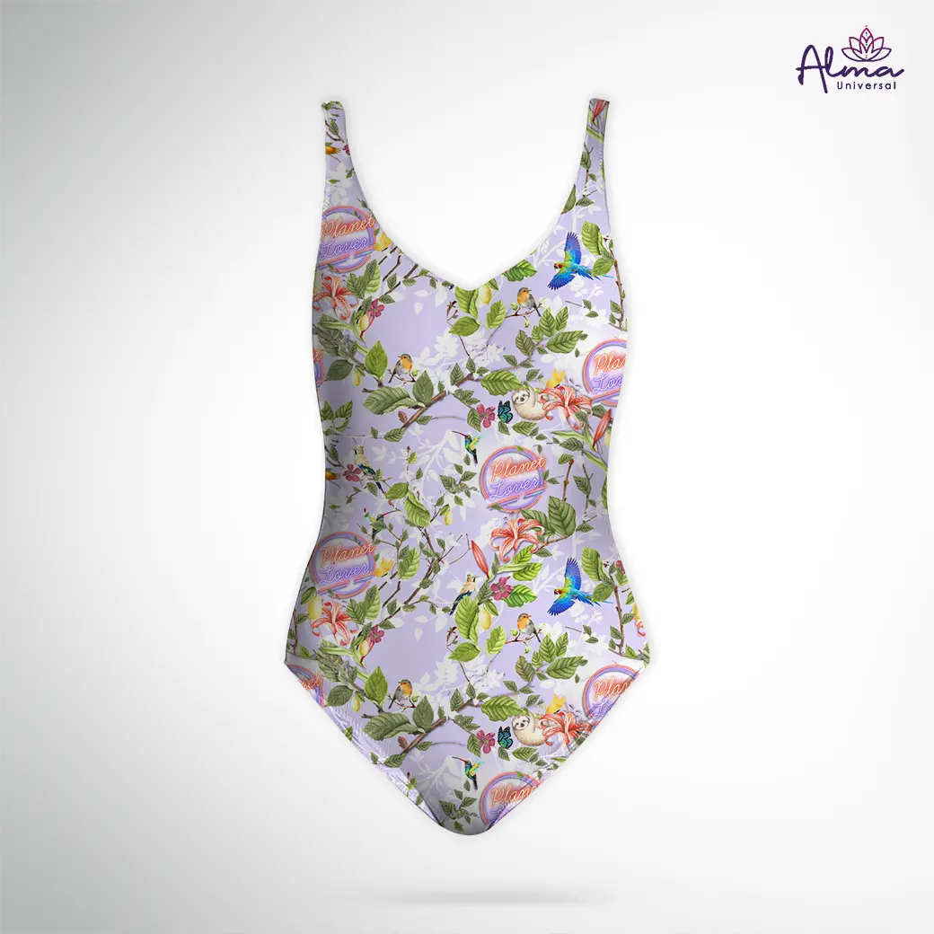 ONE PIECE PLANET LOVER REVERSIBLE UPF 50 Sun protection
