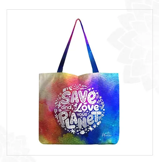 PLANET LOVER TOTE BAG