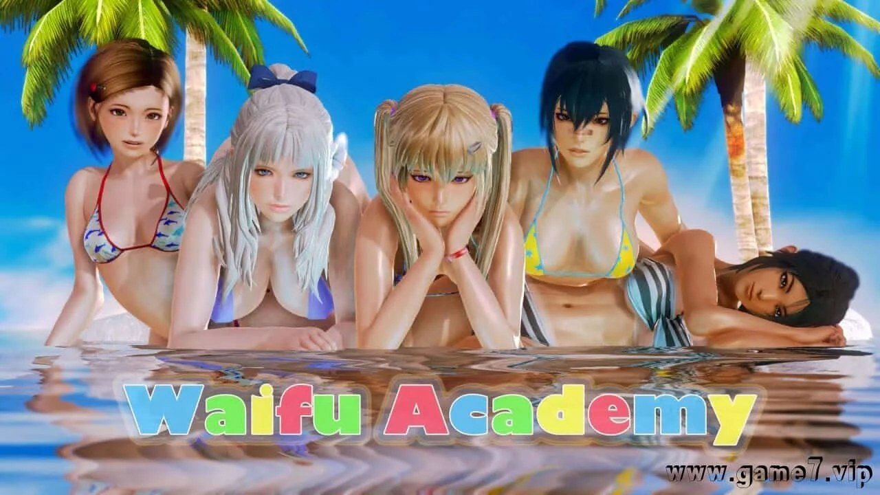 二次元老婆学院_Waifu Academy 地图探索 玩法截图 1