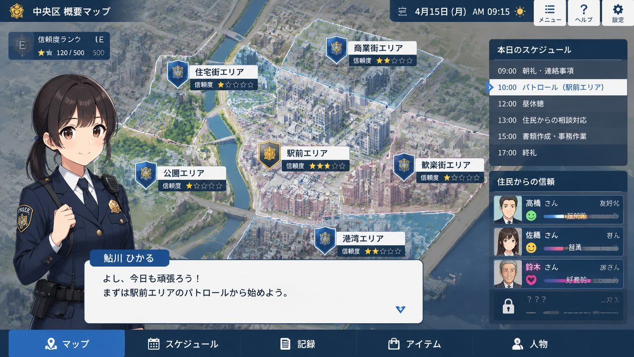 极道无赖EX 女警鮎川光 章节事件 画面 6
